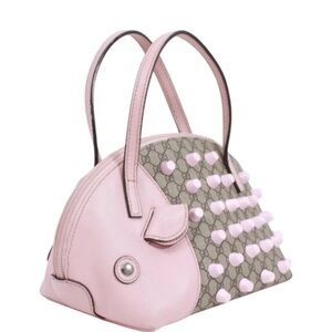 GUCCI Kids hedgehog GG Supreme Mini Handbag